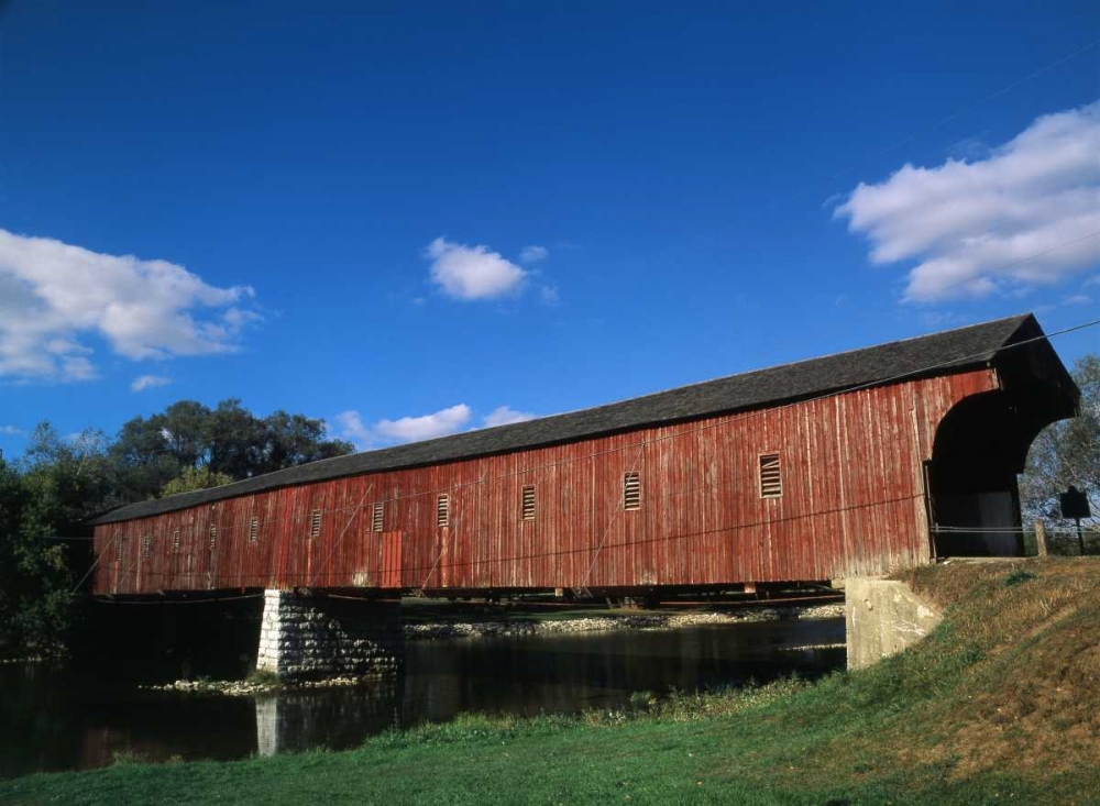 Canada, Montrose, West Montrose Covered Bridge